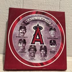 New in box MLB Los Angeles  Angels Hall of Fame Exclusive Collectors Plate.