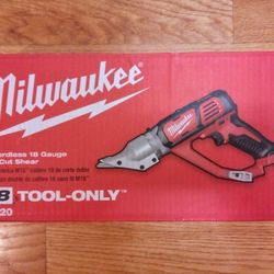 Milwaukee M18 18 Gauge Double Cut Metal Shear 