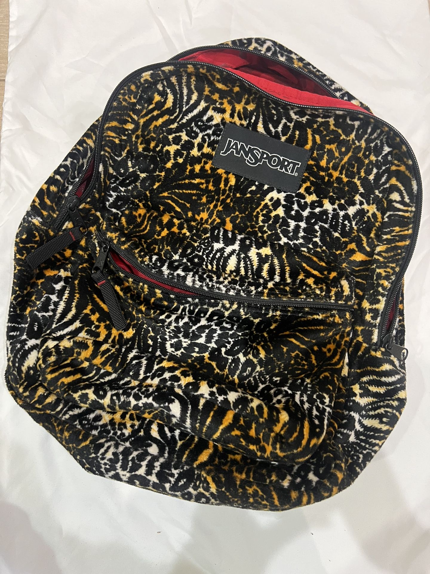 Leopard Transformable Jansport Backpack