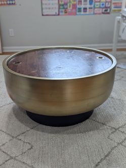 Drum Storage Coffee Table(Selling Fast)