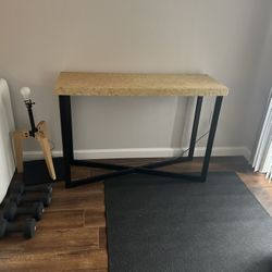 Lovely Shell-Inlaid Console Table