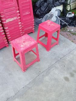 Plástic 24 inch stools