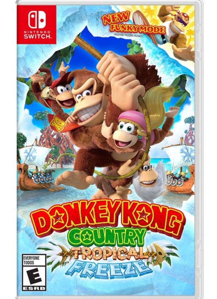 Donkey Kong Tropical Freeze Nintendo Switch Game