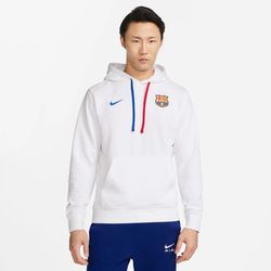 Nike FC Barcelona Club Fleece French Terry  Pullover Hoodie 