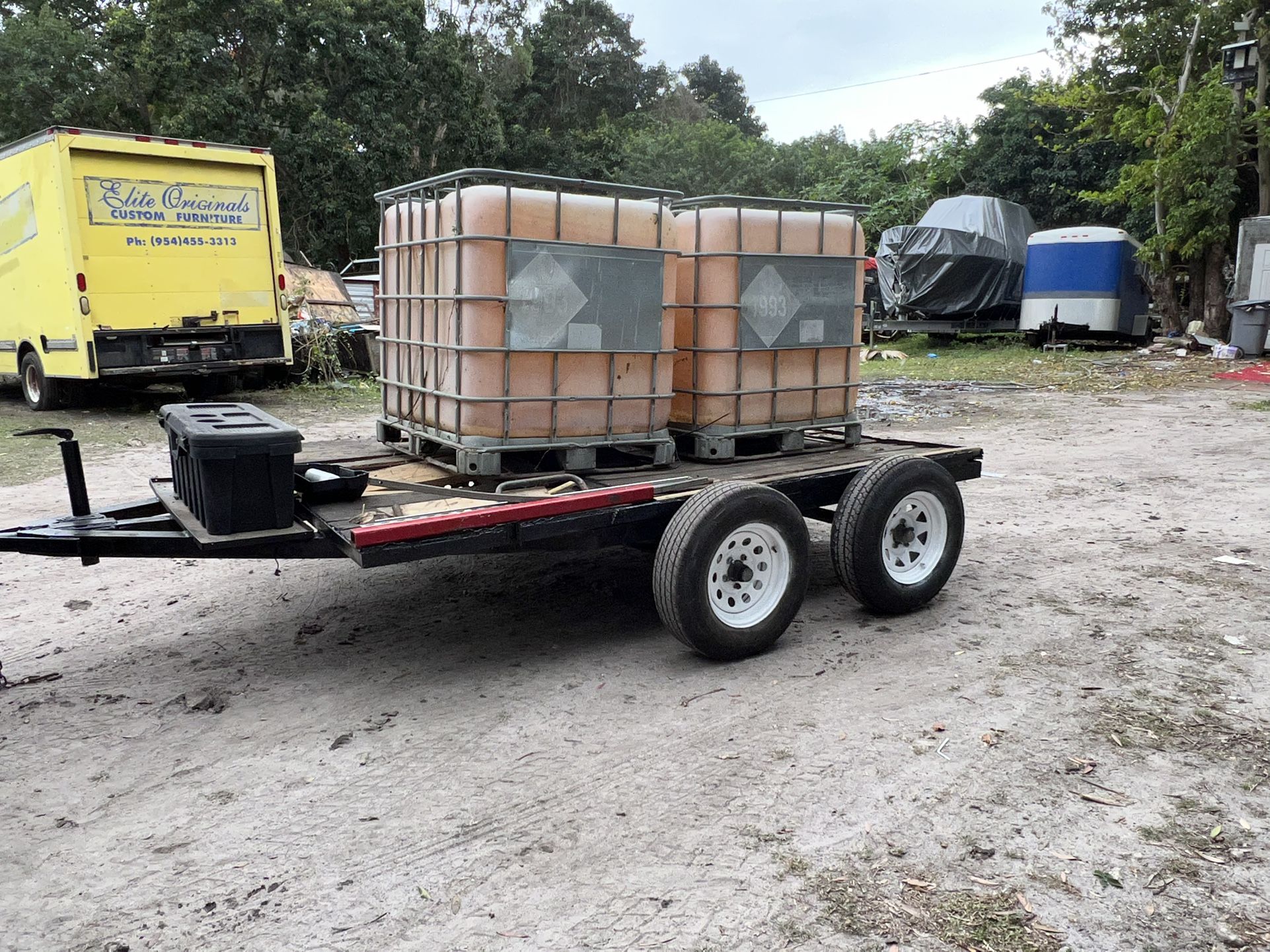 6 X 12 Car Wash/pressure Cleaning Trailer As Is Bill Of Sale