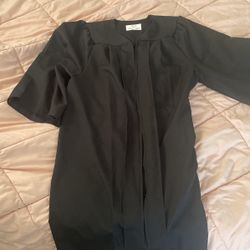 Black Graduation Gown