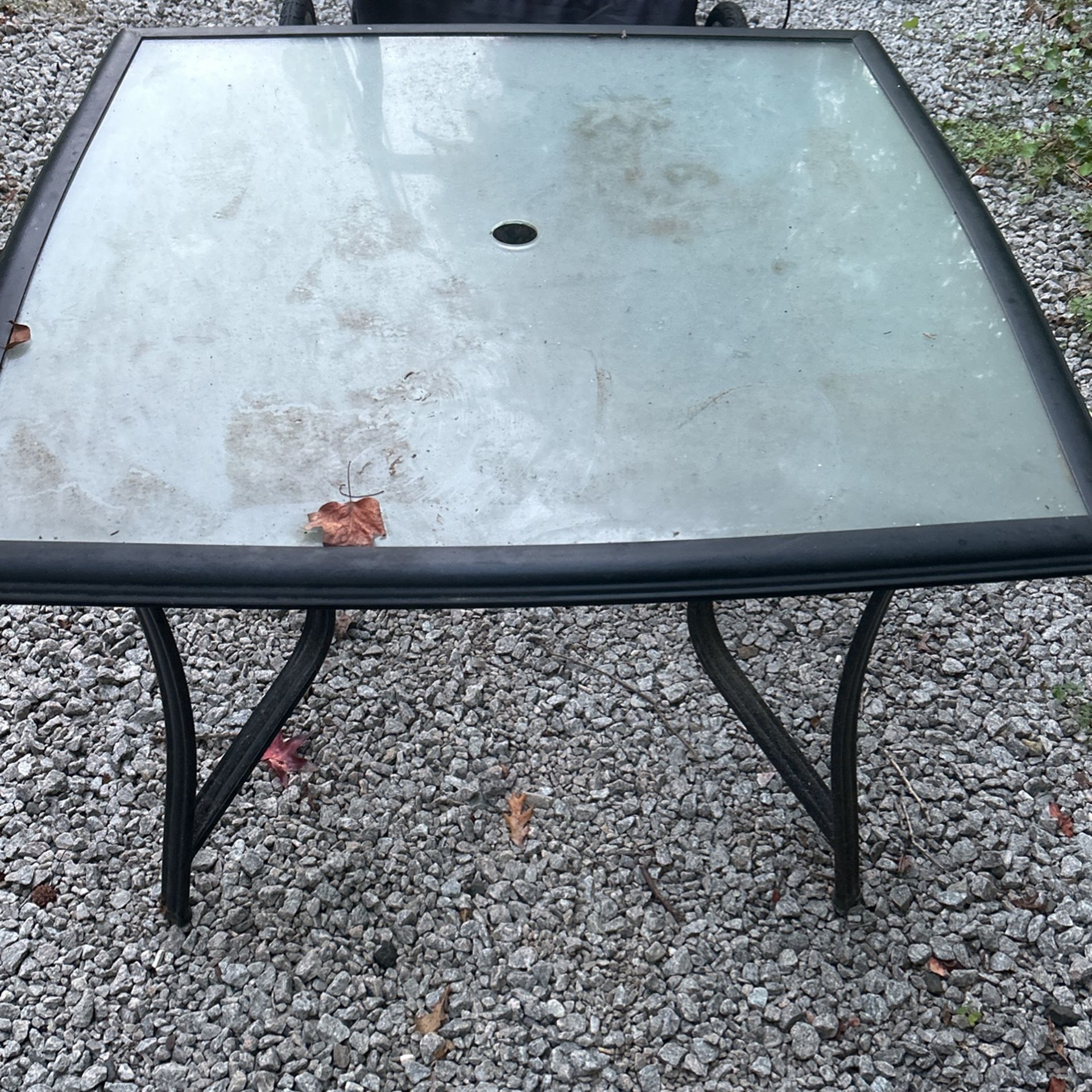 Hampton Bay Patio Tables & Umbrellas