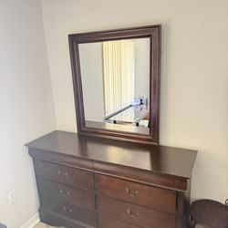 Dresser with Mirror