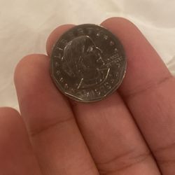 Original Susan B Anthony 1 Dollar Silver Coin Mint Condition 