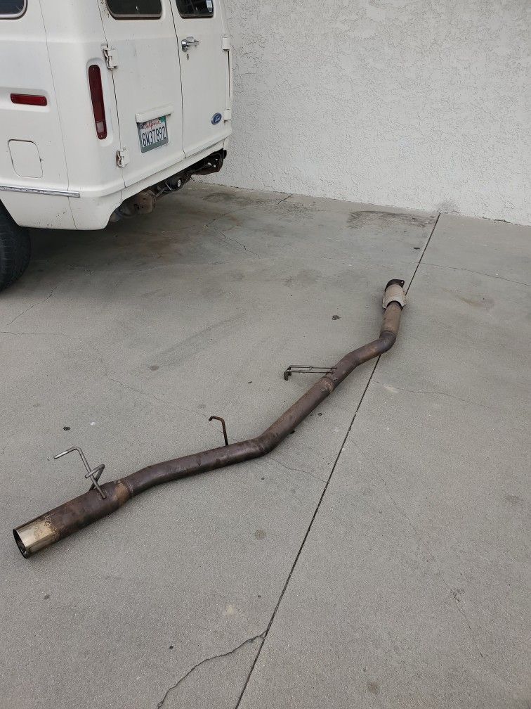 89-94 240sx Buddy Club Spec II 3" catback Exhaust With Cat, Has Removable Silencer