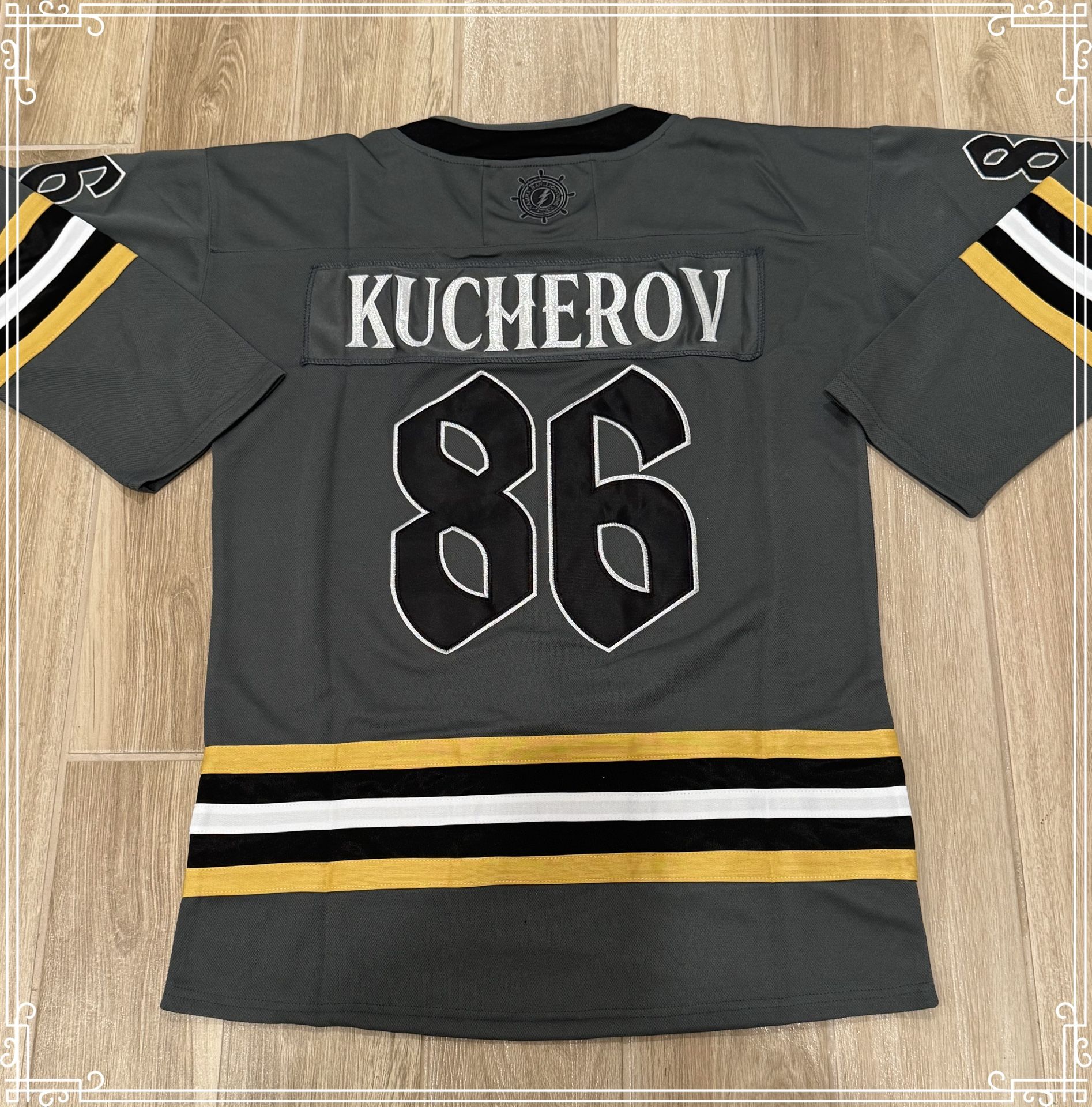 Adidas Tampa Bay Lightning Nikita Kucherov #86. 2026 Gasparilla Jersey new With tags