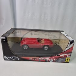 1/18 Hotwheels Ferrari 166 MM Barchetta Red