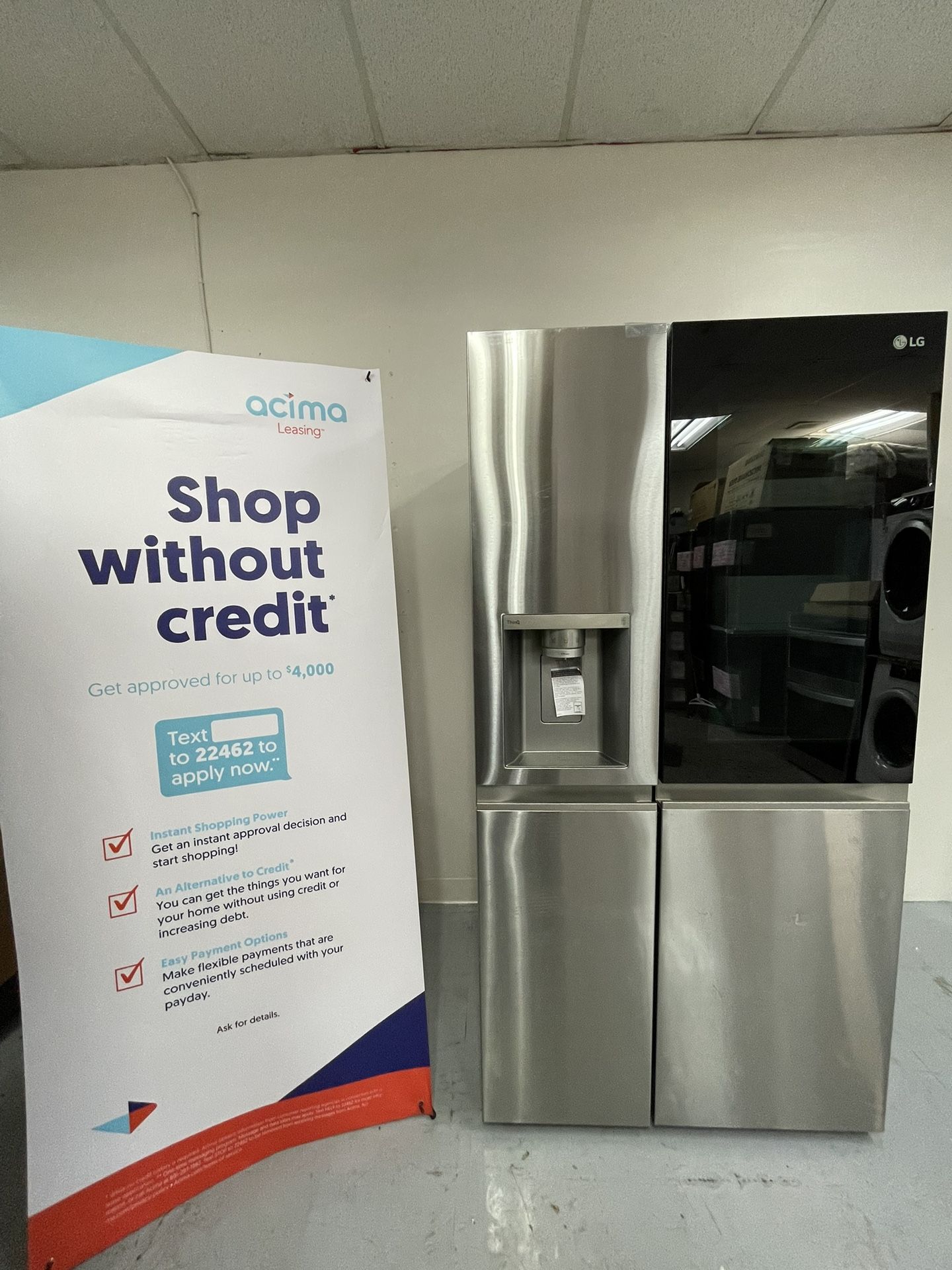 New Scratch And Dent Refrigerator By LG