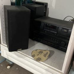 Speakers / cassett / Receiver 