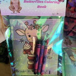 Custom Mini Coloring Books