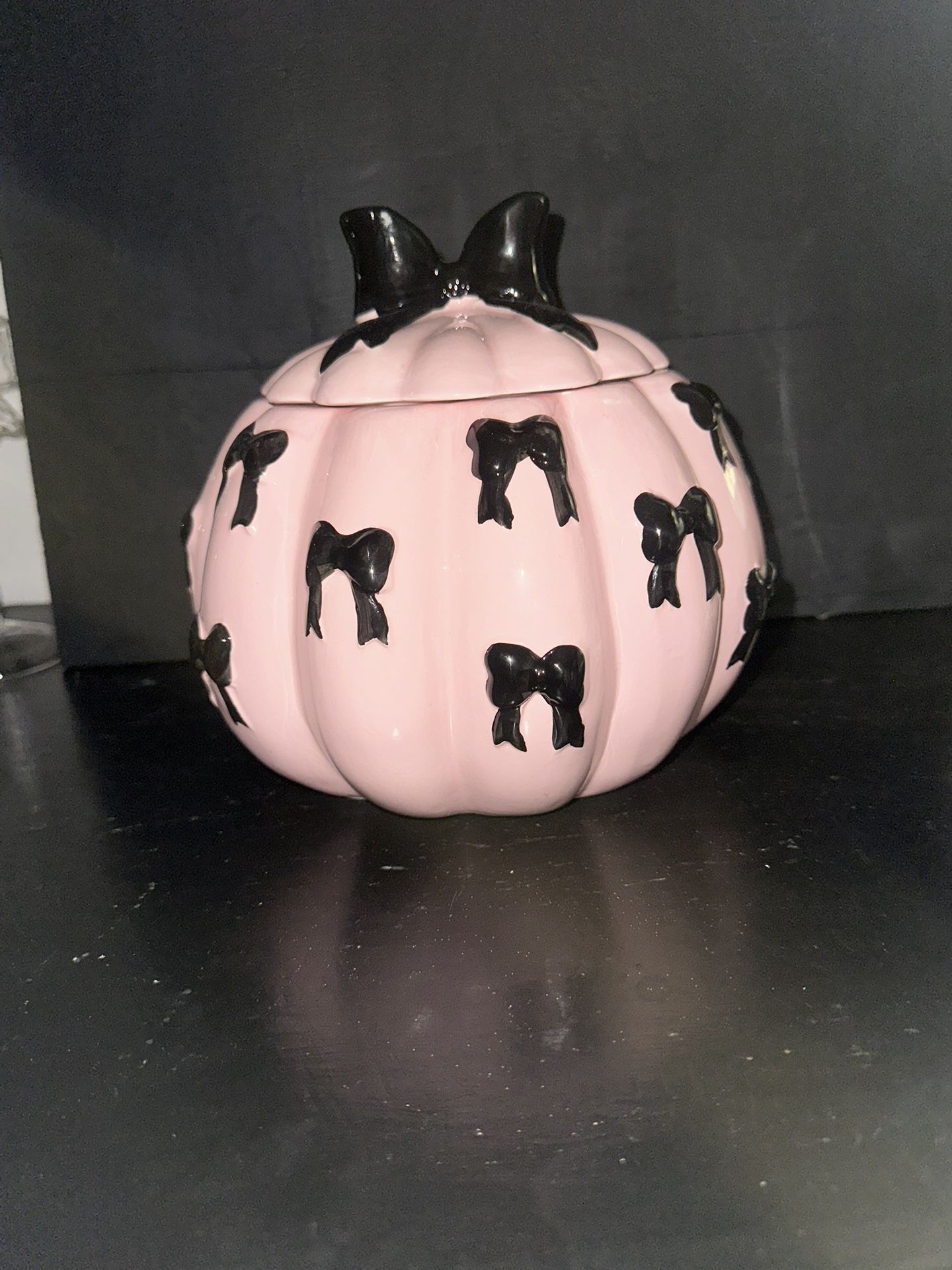 Cobwebs And Cauldron Cookie Jar