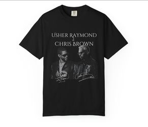 Chris Brown and Usher Concert Merch