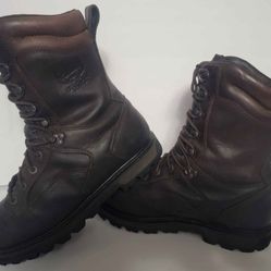 Cabelas Outfitters Brown Leather Goretex Hunting Boots *Like New*