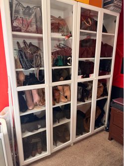 Two bookshelves