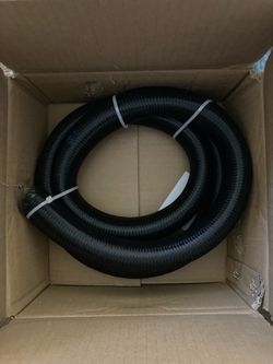 EVIL ENERGY 20AN Fuel Line, AN20 Braided Fuel Hose Nylon CPE 5FT Black