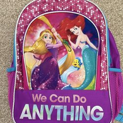 New Girl Princess Backpack 