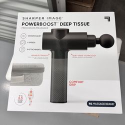 Sharper Image Powerboost Deep Tissue Percussion Massager