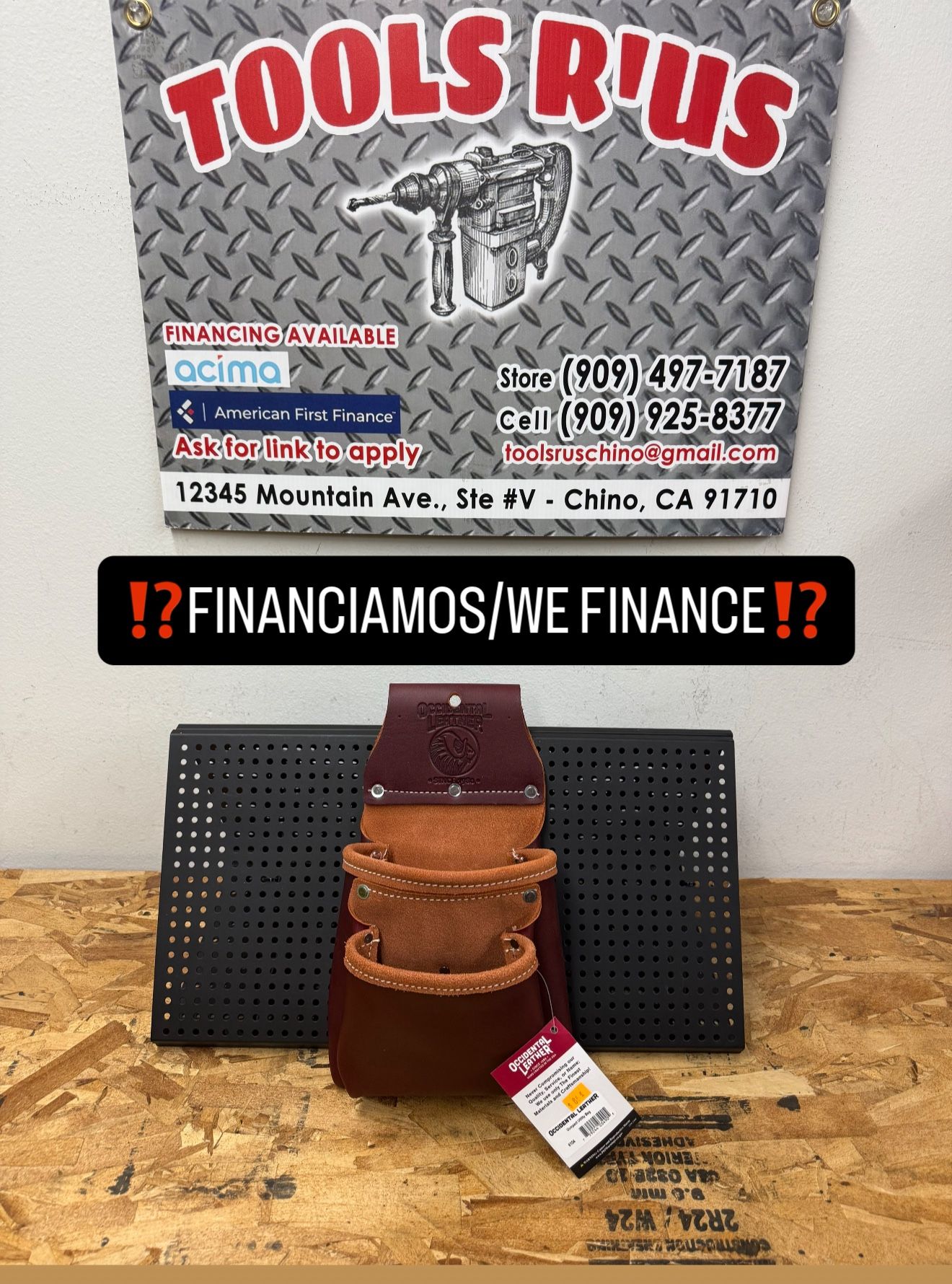 6104 OCCIDENTAL LEATHER Compact Utility Bag**(FINANCIAMOS/WE FINANCE)**