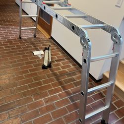 Luisladders Aluminum Multi Purpose Ladder - Brand New