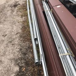 3 inch pipe 10 to 20 foot long Four dollars a foot galvanized