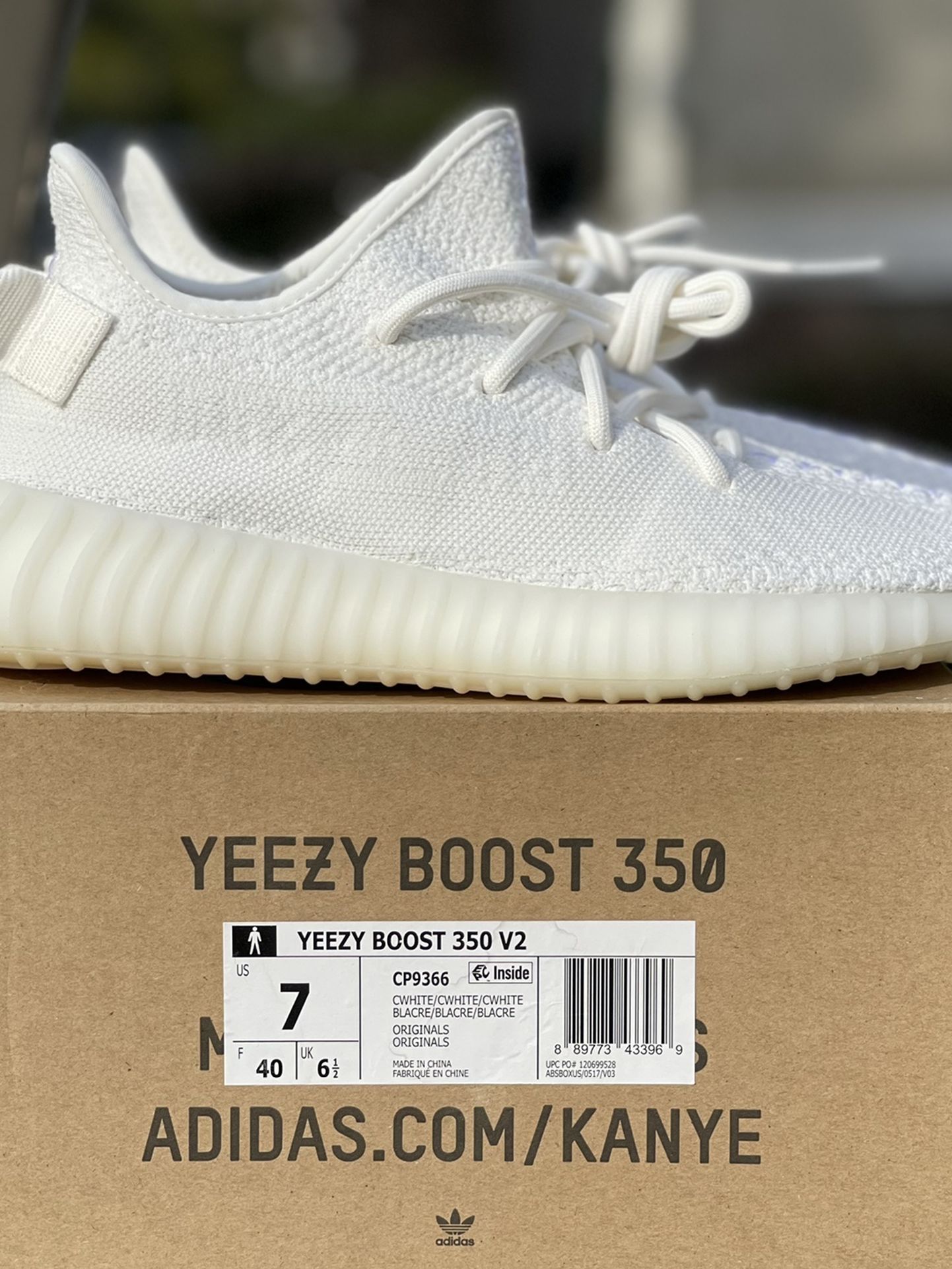 STEAL Cream White Adidas Yeezy Boost 350v2