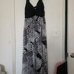 Womens Speeckless Black Summer Dress Size L