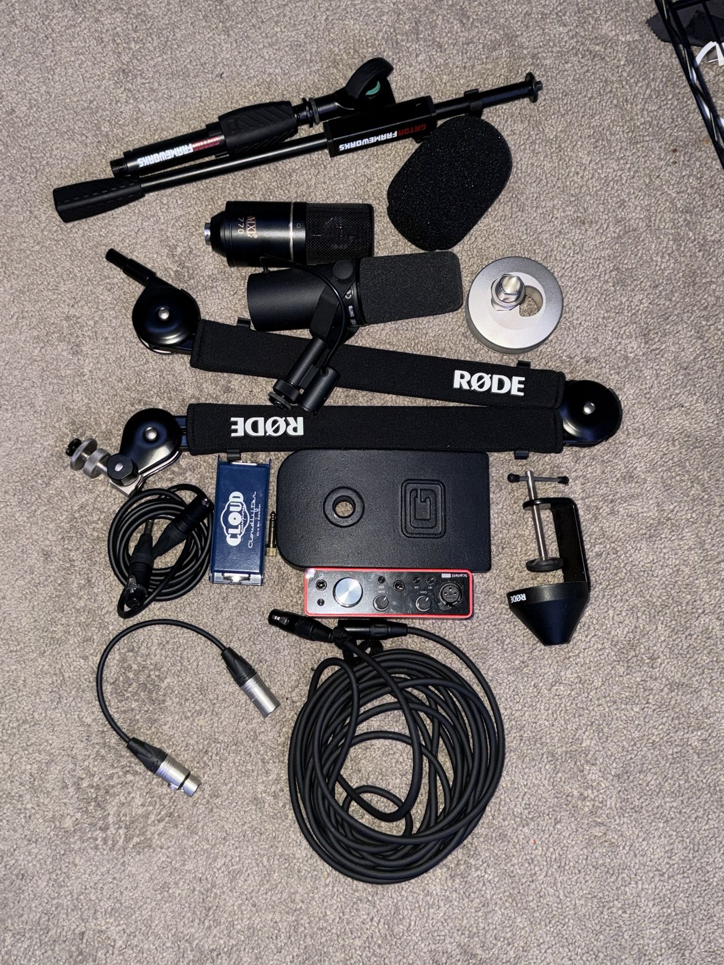 Pro Studio Recording Equipment 