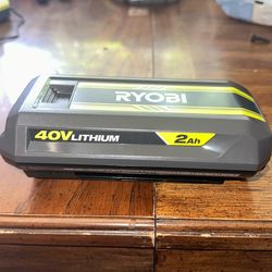 RYOBI 40V Lithium-Ion 2.0 Ah Battery