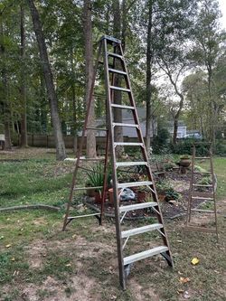 10 ft. Fiberglass A-Frame Ladder