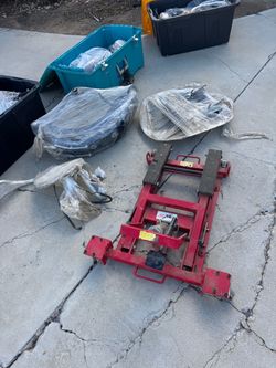 Harley part / hydraulic bike jack