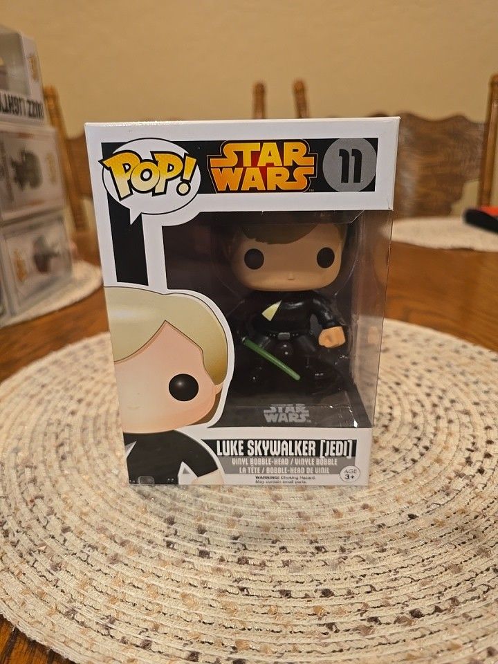 Funko POP! Star Wars: LUKE SKYWALKER (Jedi) #11 Black Box Vault Edition