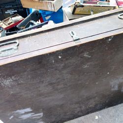 A Big Wooden (Military?) Box