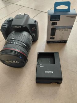 📷 Canon EOS Rebel T7 DSLR Camera Bundle — Sigma 28–300mm Lens