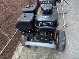 Powerful mi-T-M pressure washer