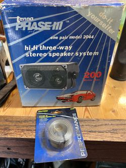 Car speakers