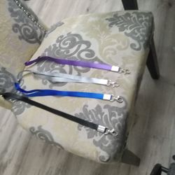 Mcyye 5 PCS Badge Lanyards with Clip for Keys & ID Badges, Premium Lanyard Strap for Teacher, Kids, Men, Women, Badge Lanyard for Cruise, Keys, Wallet