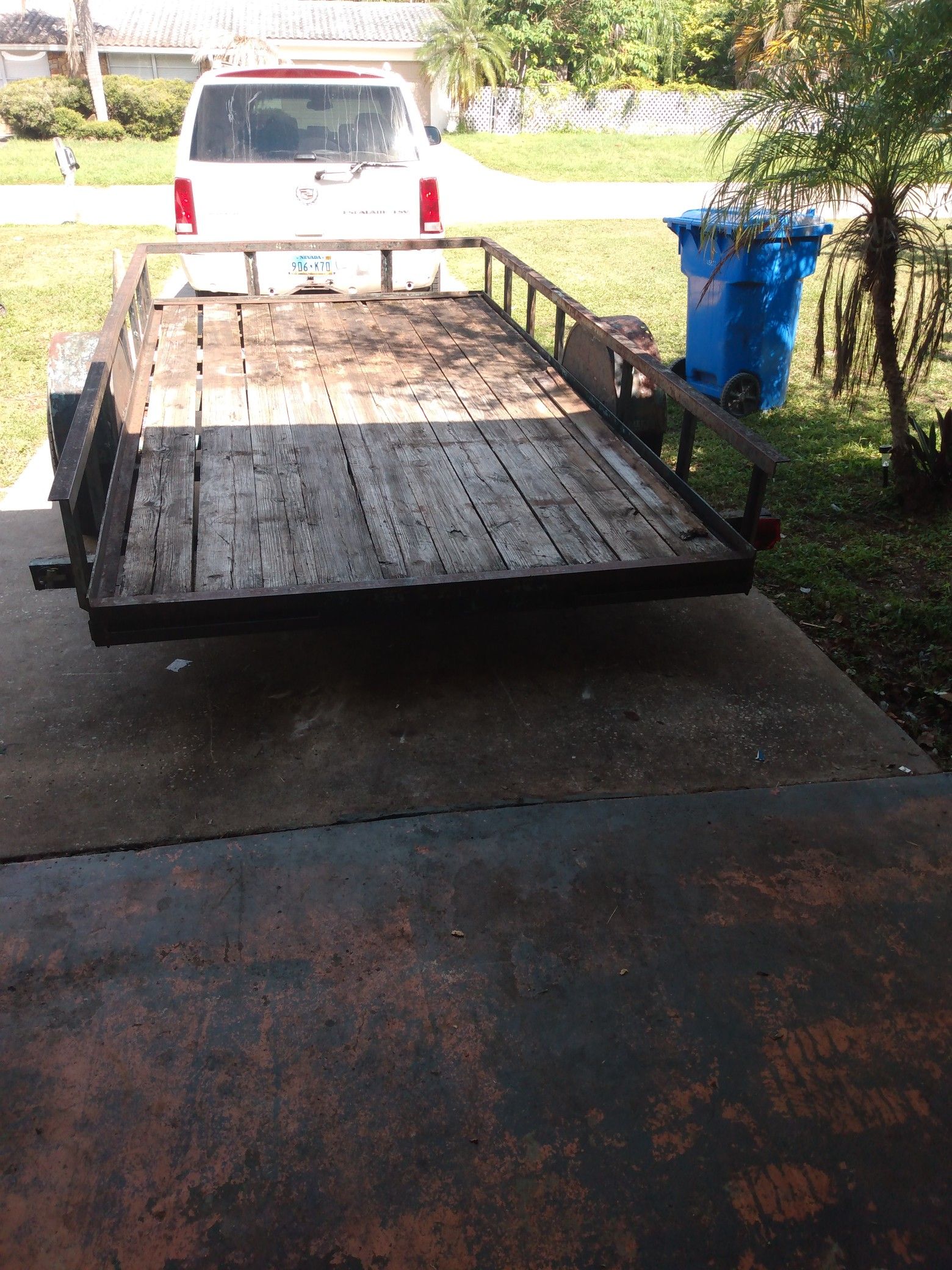 trailer with ramps