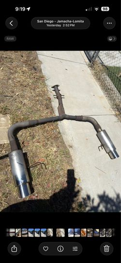 Lexus Is350 Exhaust