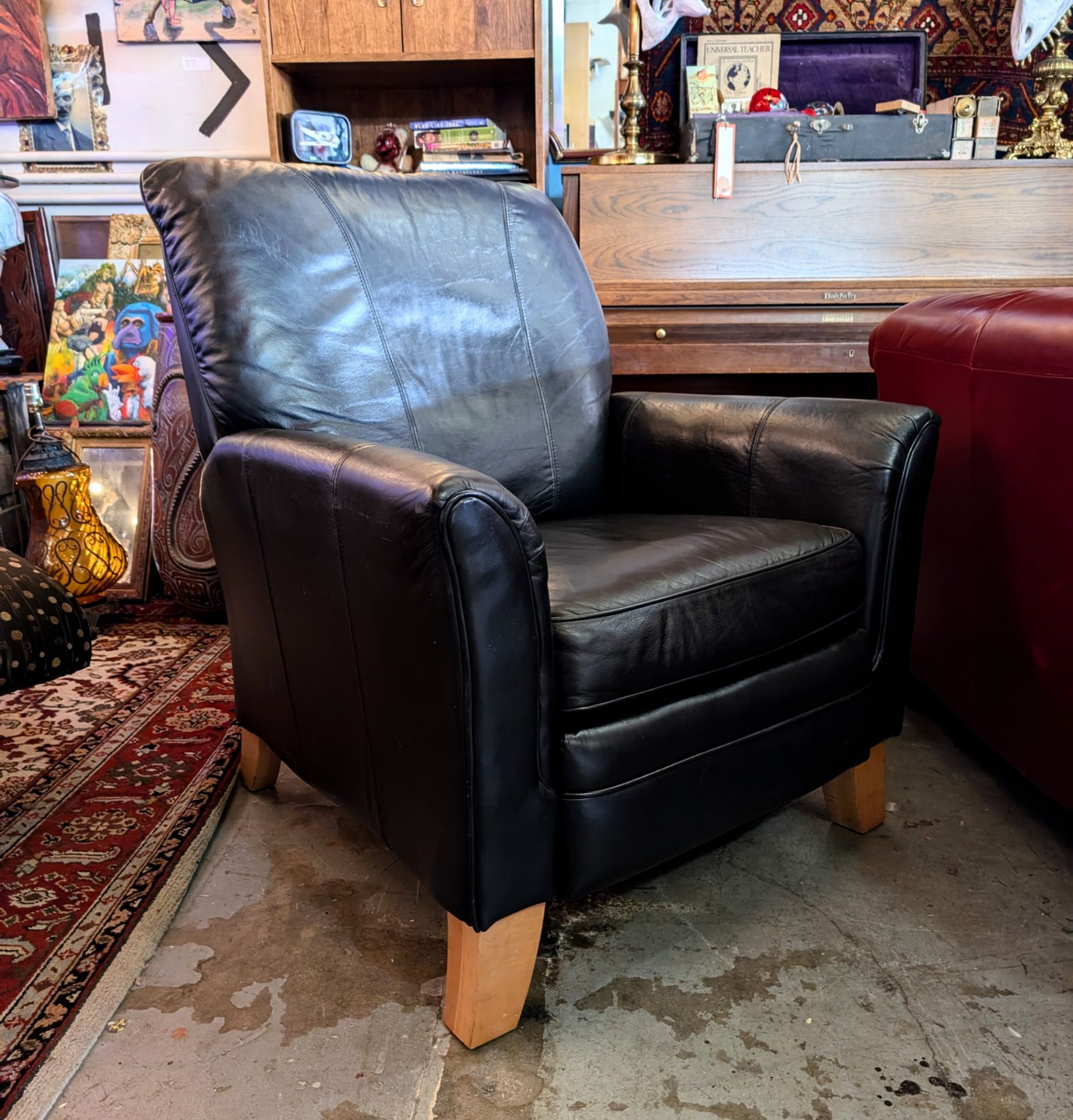 Like New Leather Lazy Boy Recliner at BoneJax