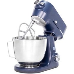 GE Tilt-Head Electric Stand Mixer | 7-Speed, 350-Watt Motor | Includes 5.3-Quart Bowl, Flat Beater, Dough Hook, Wire Whisk