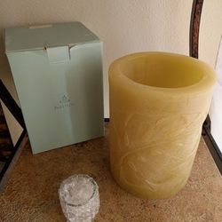 NEW IN BOX PartyLite Leaf Luminary Candle Holder With Tealight L20517 (SE San Diego)