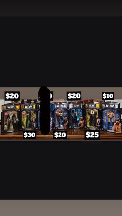 AEW Figs Chases/Rares