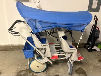 4-seat children’s stroller/push cart