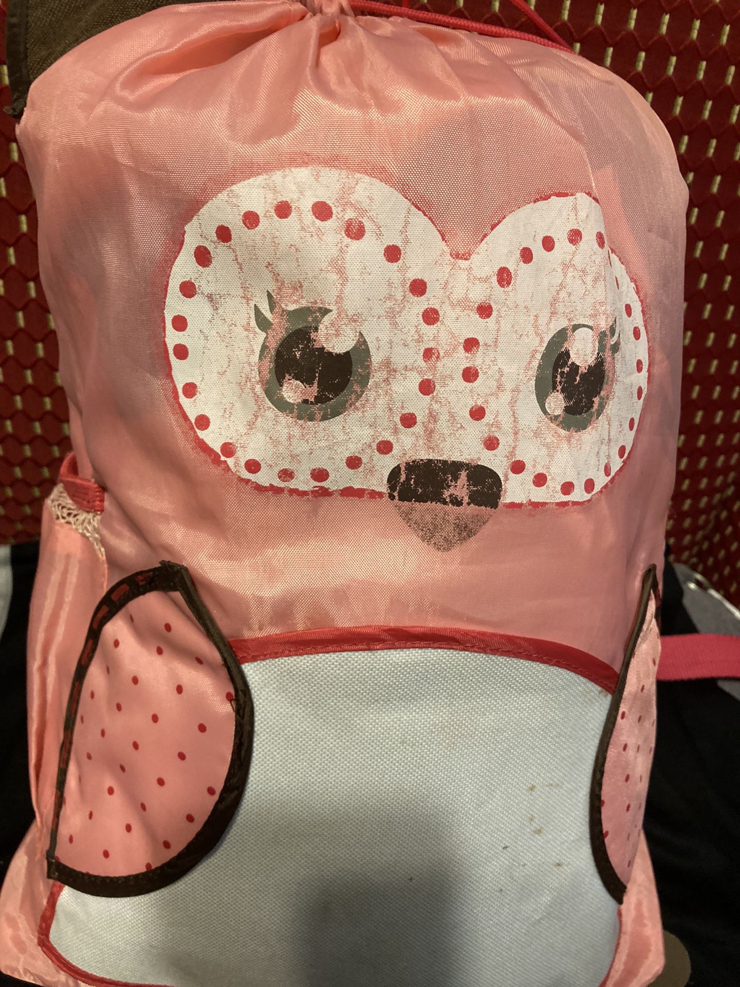 Very Nice Pink Sleeping Bag With The Carry Bag 
