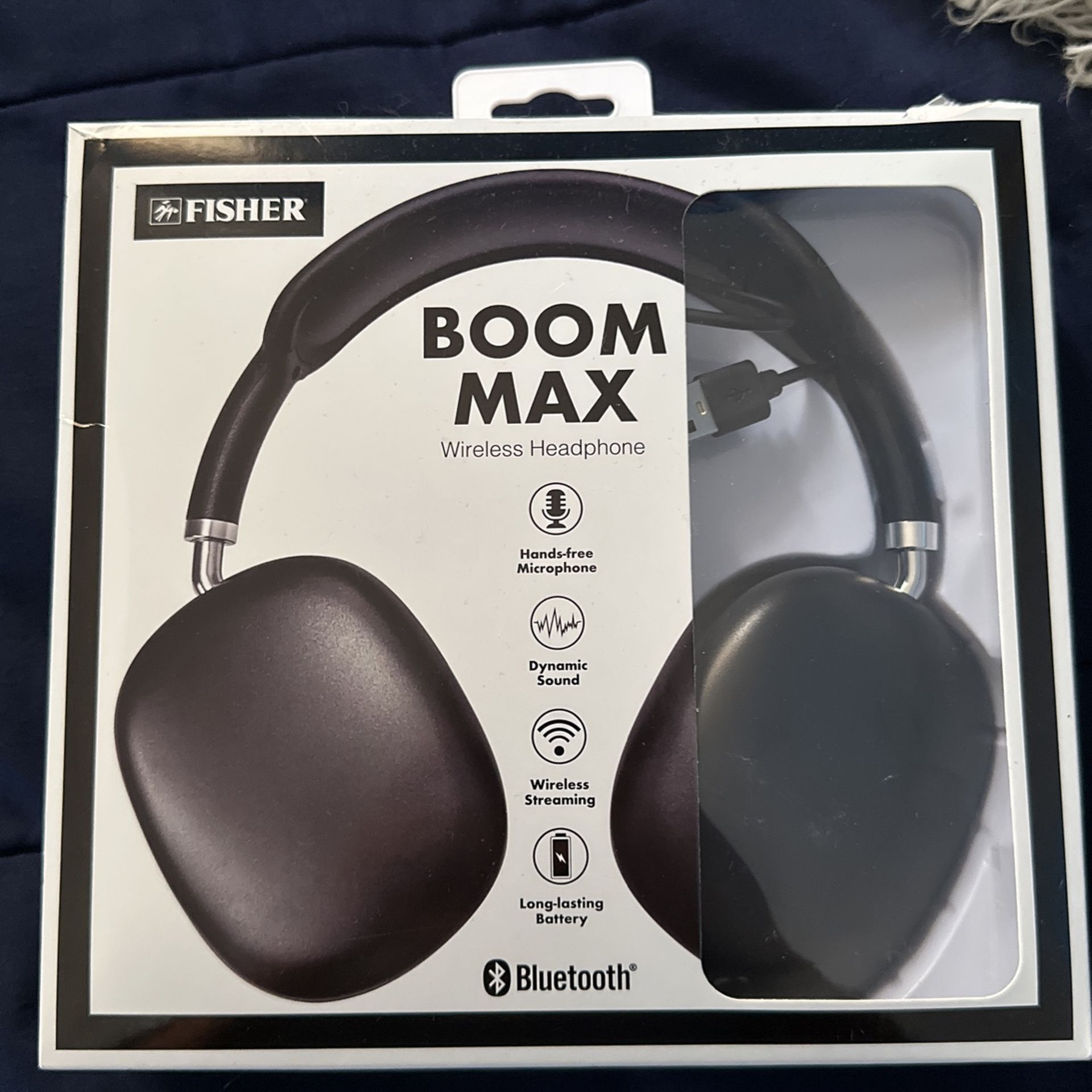 FISHER Boom max wireless headphones